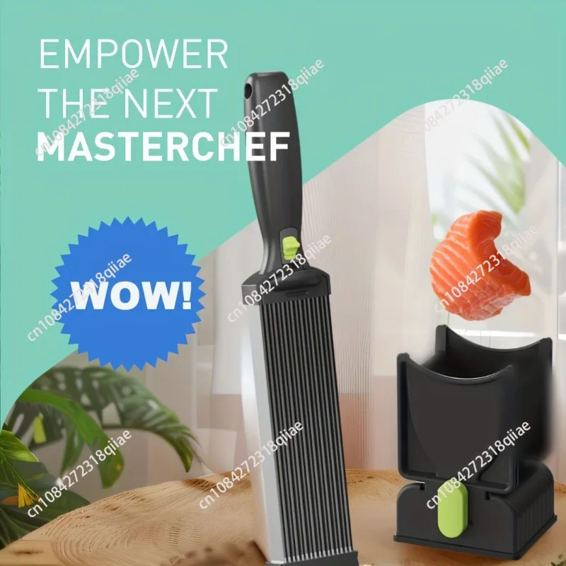 Frischer Fleischschneider Fleischschneider aus Edelstahl. Schnelles Fleischschneider-Artefakt