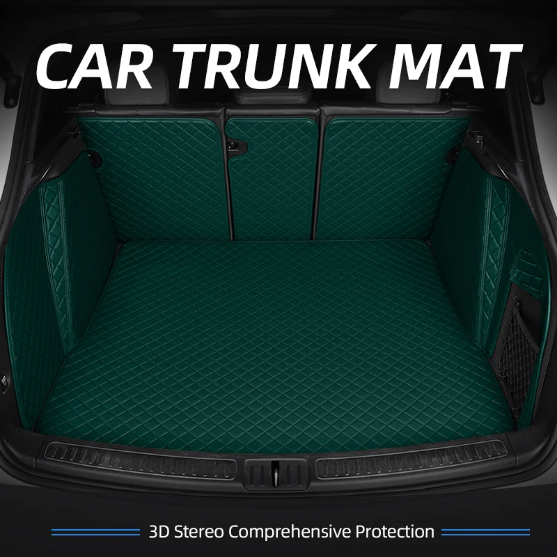 

Luxury Leather 3D Interior Parts Custom Car Mats Trunk Carpet Rugs for Citroen C5 2010-2016 Accessories