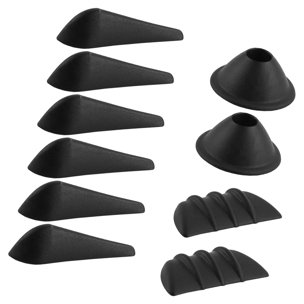 

10 Pcs Automotive Wind Noise Reduction Package Diffusers Rearview Spoiler Wing Diversion