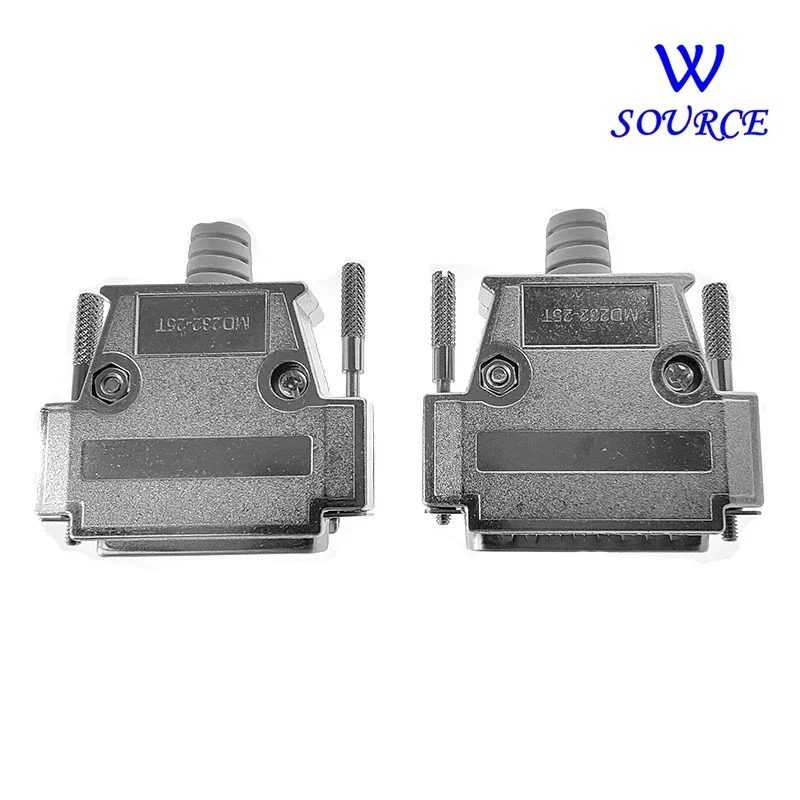 DB25 Gold-Plated Industrial Connector 25-Pin Plug with Metal Shell Male/Female 25P for LED Communication Converter