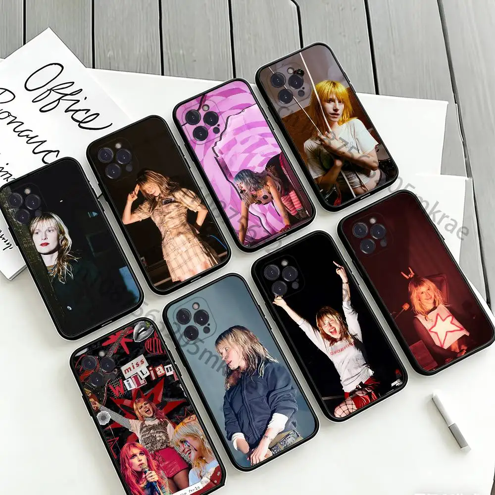 H-Hayley W-Williams Ceiling Phone Cases For iPhone 18 17 16 15 14 13 12 11 Pro Max Plus Luxury Camera Protection Plastic