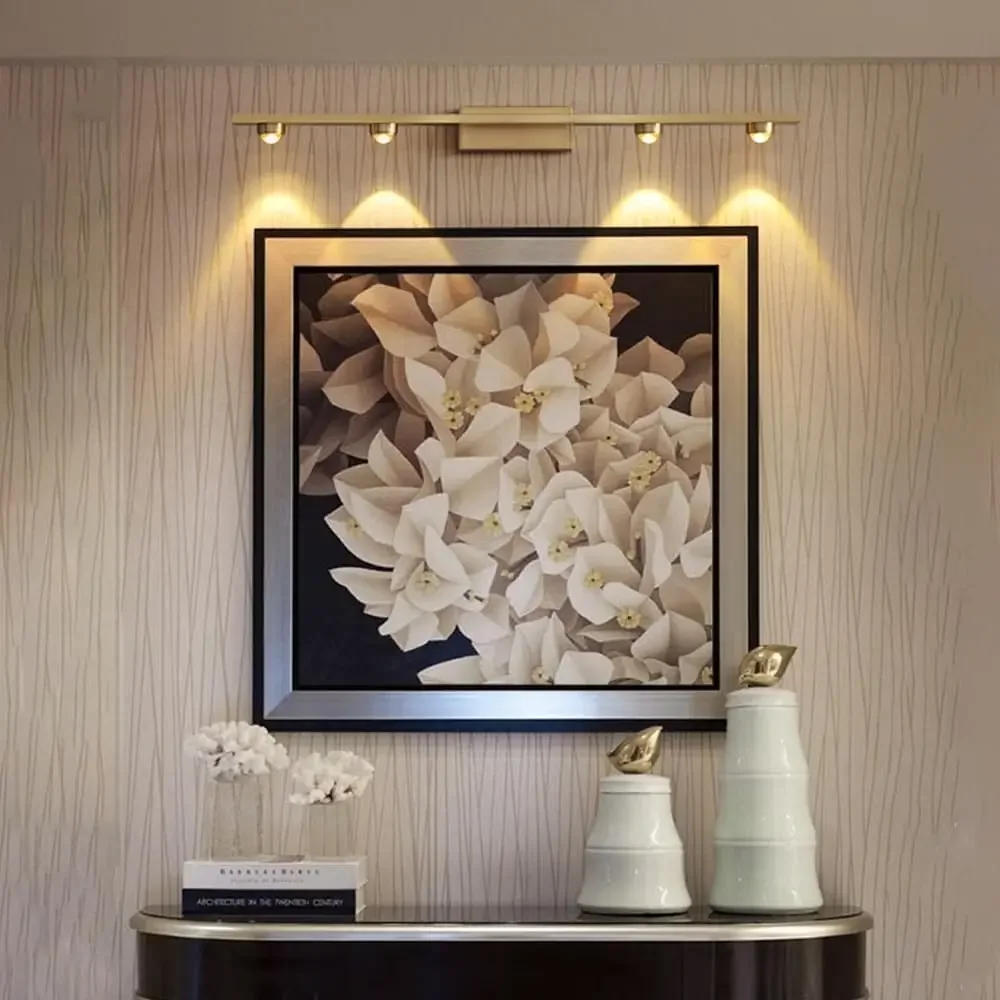 Modernd Led Wall Sconces up Down Spotlights Vanity Wall Lights Minimalist Bathroom Mirror Wall Lamp Directional Aent Lamp for Be