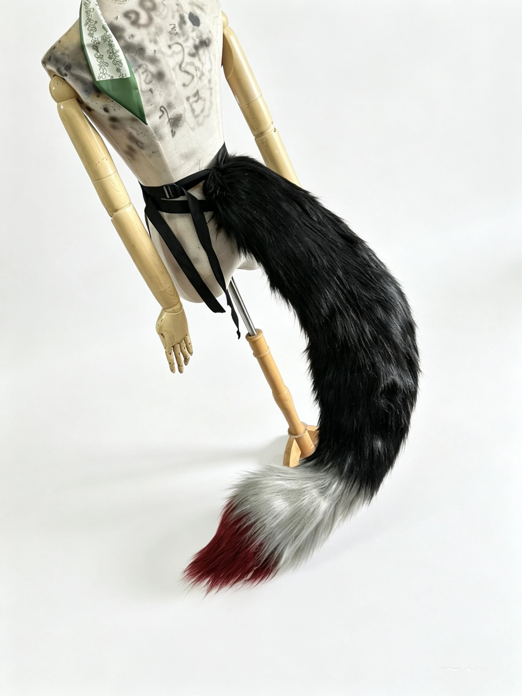 New Handmade Work Fox Tail Role Playing Prop Customized for Game Parties