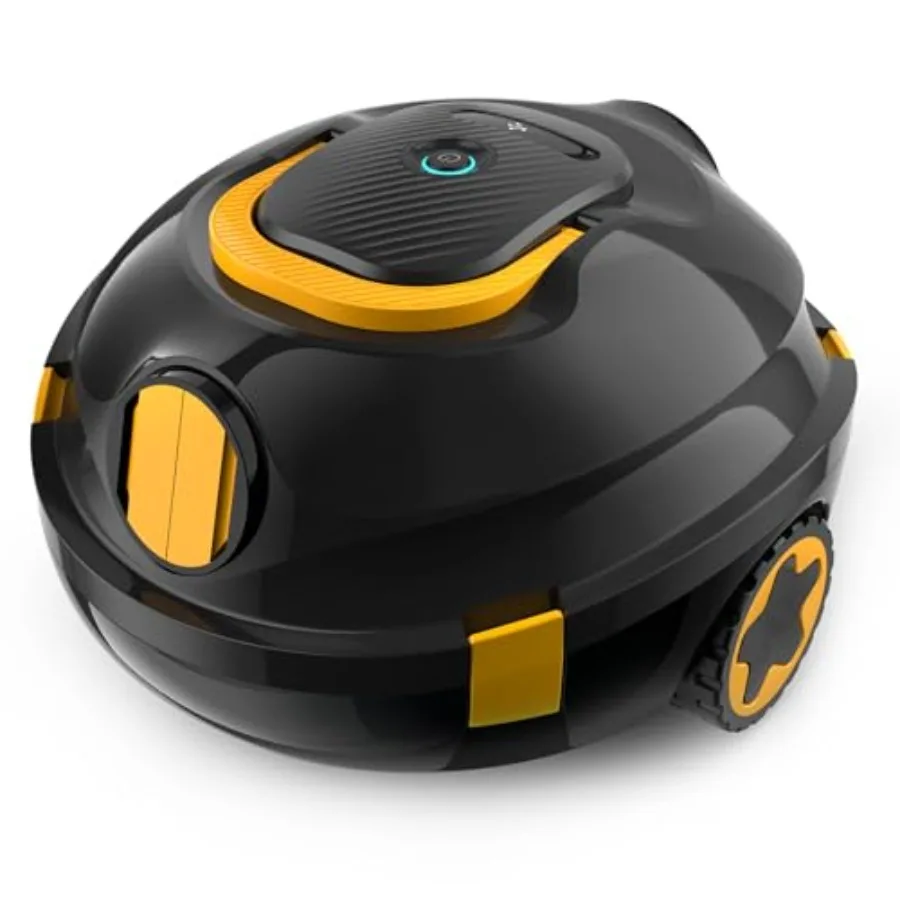

Y20 Robotic Pool Cleaner Cordless Pool Vacuum for Above Ground and Inground Flat Pools with Dual Motors 120 Min Runtime Auto-Pa