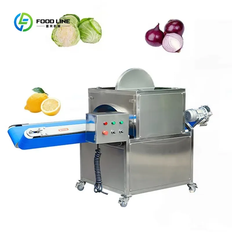 Customized Commercial fruit Apples oranges kiwis lemons Half Split Cutting Machine/ Vegetable Tomato Half Cutting Machine
