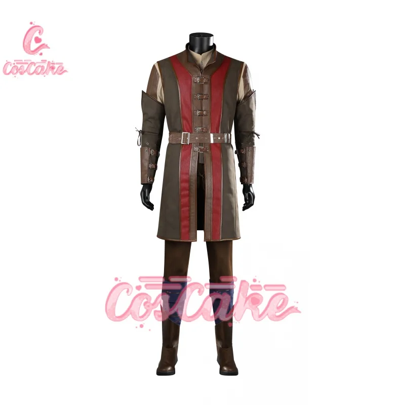 

Baldur Wyll Cosplay Costume BG3 Cosplay Outfit Wyll Coat Shirt Pants Gate 3 Fancy Dress Full Set and Individual Items Are Sold