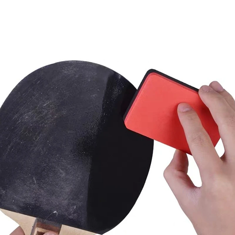 Portable Table Tennis Cleaning Sponge Easy To Use Ping Pong Racket Rubber Cleaner Tennis Racket Care Accessories