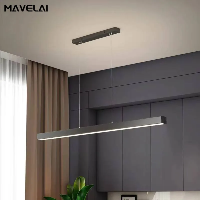 Lámpara Led moderna minimalista para el hogar, Villa, sala de estar, dormitorio, comedor, estudio, candelabro de techo, iluminación interior, lámparas de decoración