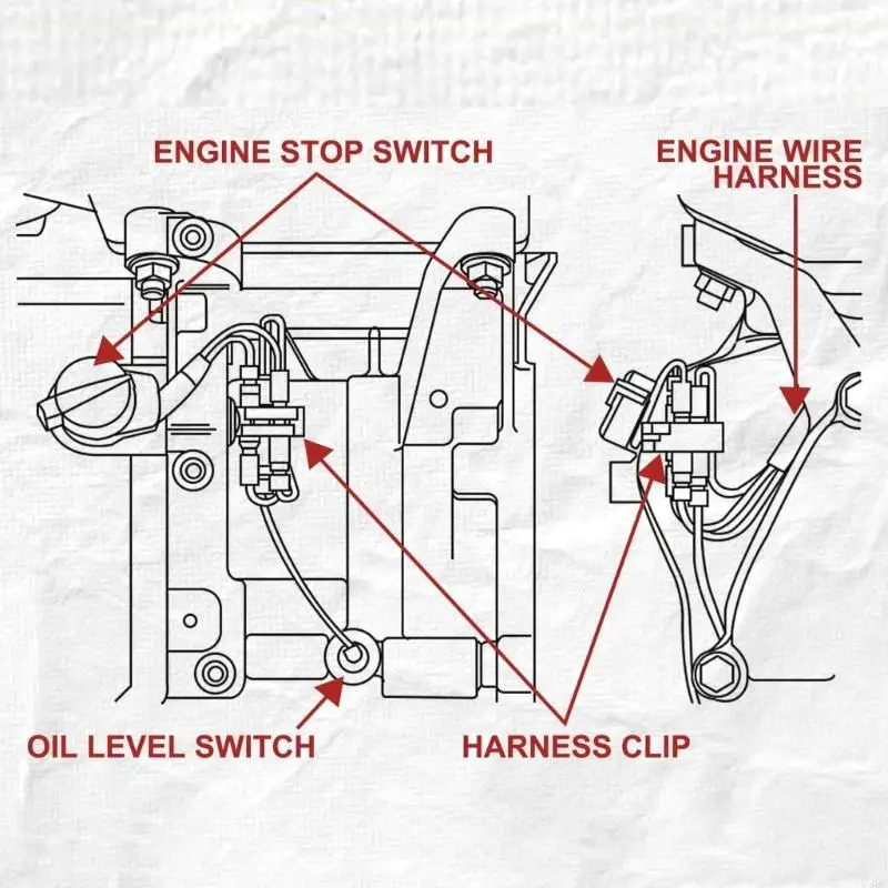 Engine Accessories for GX240 GX270 GX340 GX390 GX240U2 Engine Stop Switches New