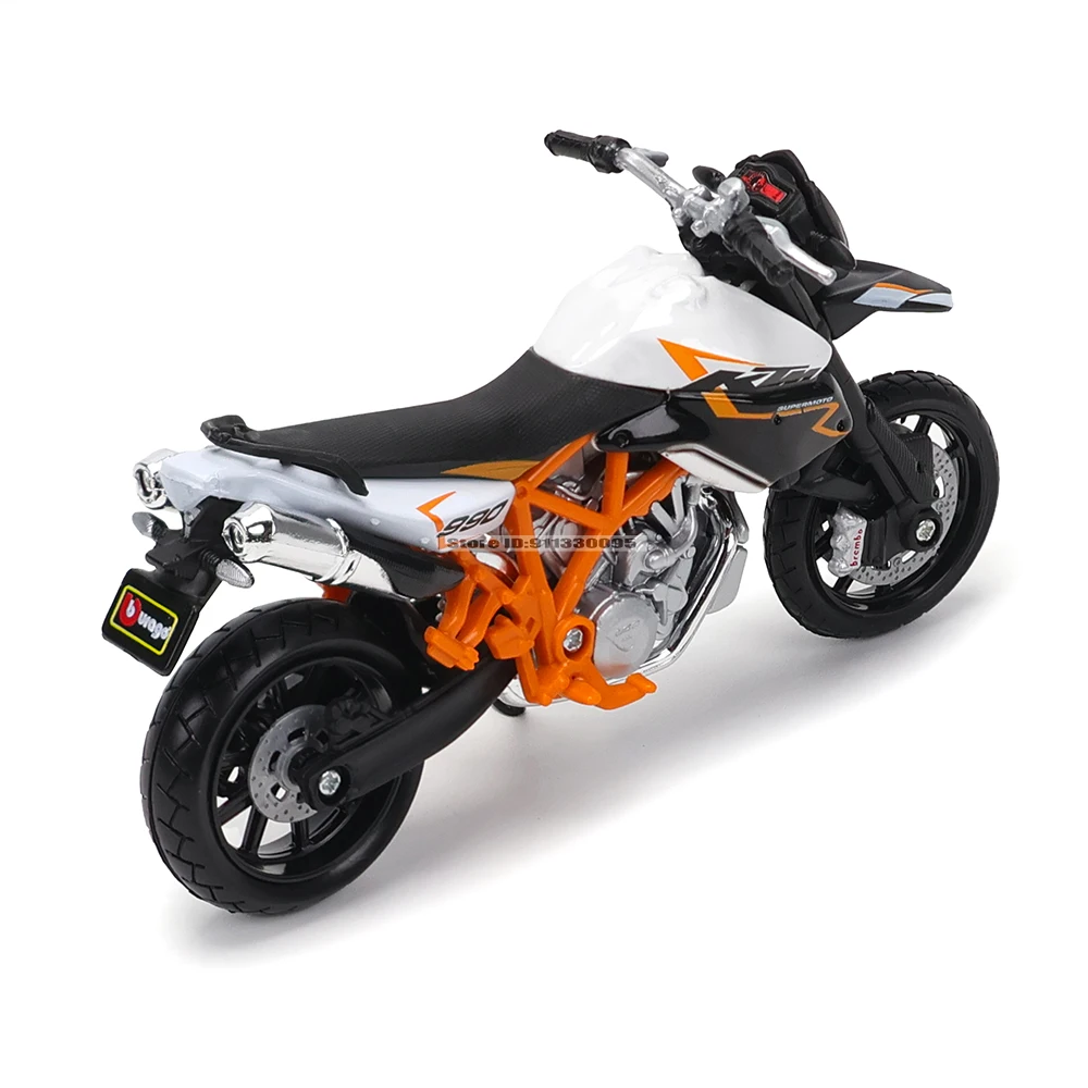 Bburago 1:18 KTM 990 Supermoto R lega moto Honda Africa Twin Adventure modello autorizzato collezione regalo auto giocattolo