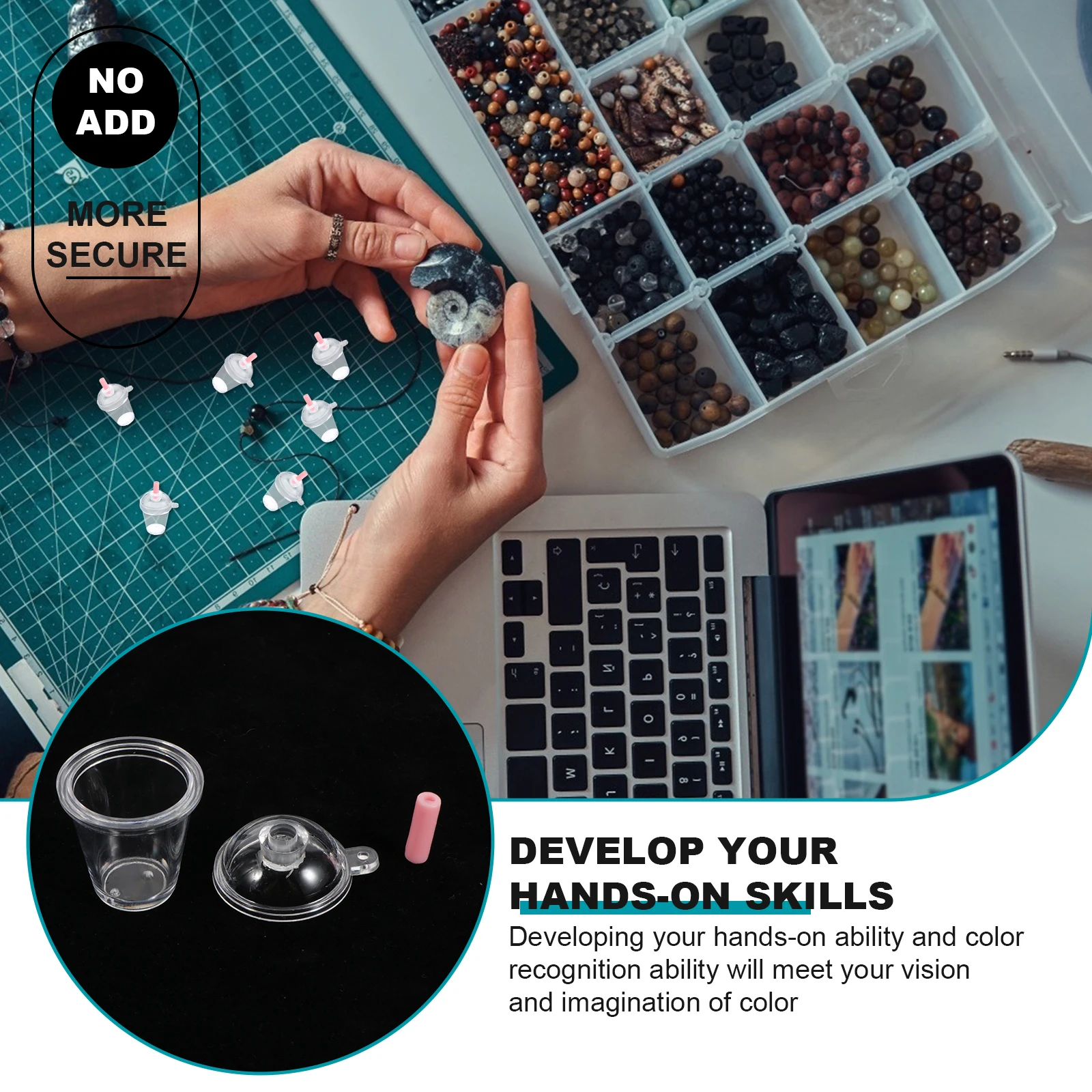 

20 Sets Mini Milk Tea Cup Dollhouse Cups Miniature for Mugs Food Drinks Bottle Toys Coffee Decorate