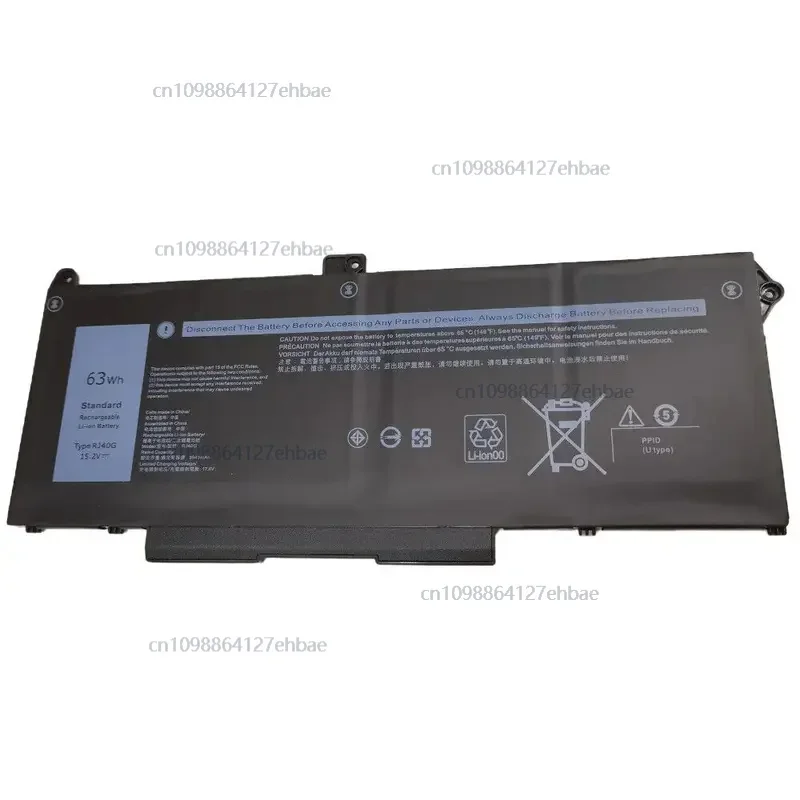 

Новый аккумулятор для ноутбука RJ40G WY9DX для Dell Latitude 5420 5520 Precision 3560 серии P104F P137G P137G001 11,4 В 42 Втч/15,2 В 63 Втч
