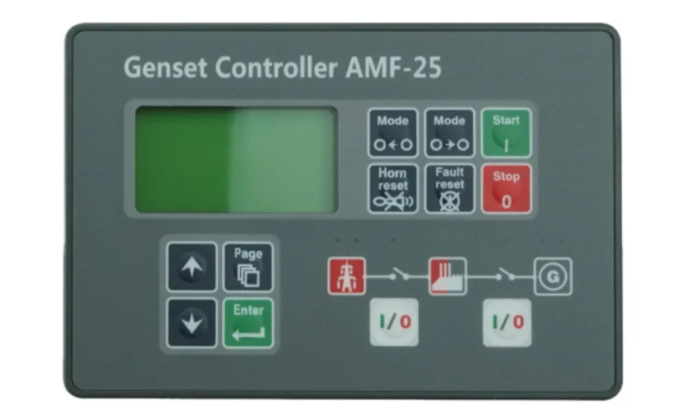 AMF20 AMF25 ATS Diesel Generator Set Controller Compatible With Original AMF-20 AMF-25