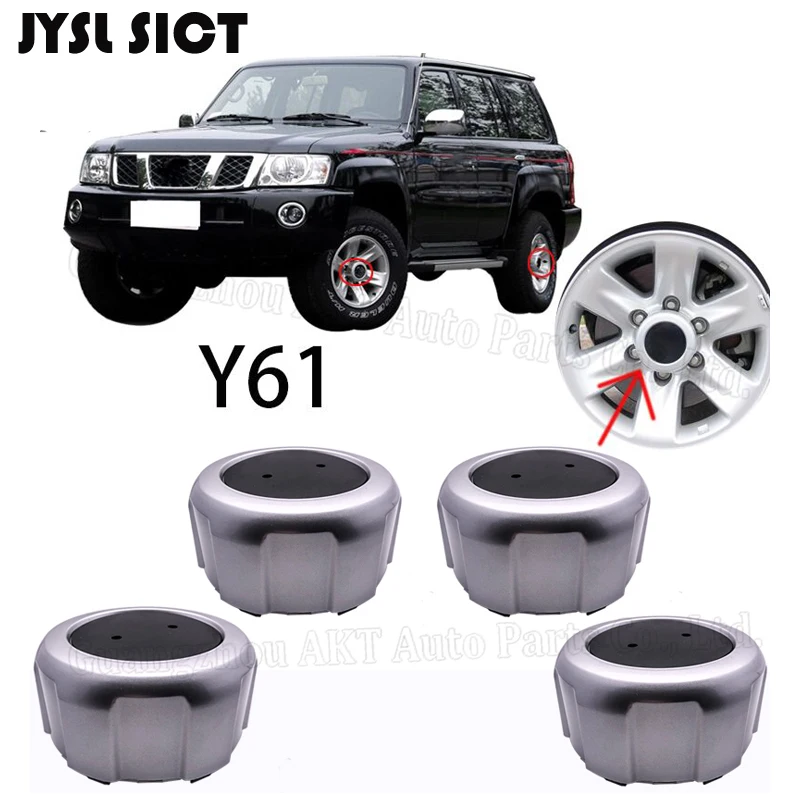 4pc/lot Nissan Safari Patrol GU Y61 R17 Wheel Rim Cover Center Hub Cap Rear 40342-VC310 REAR ALLOY RIM WHEEL CENTRE CAP COVER