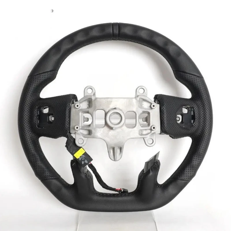 Racing Style Carbon Fiber Steering Wheel Compatible with  Challenger Charger SRT Hellcat  Viper Parts