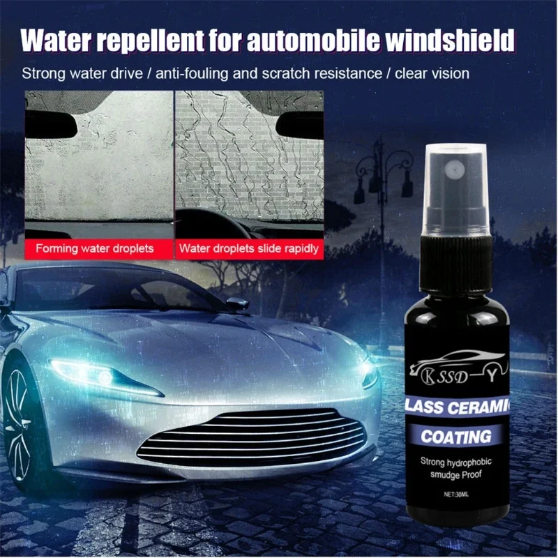 Auto Anti-rain Agent Rearview Mirror Water Glass Rainproof Coating Agent for Car Bus Vehicles