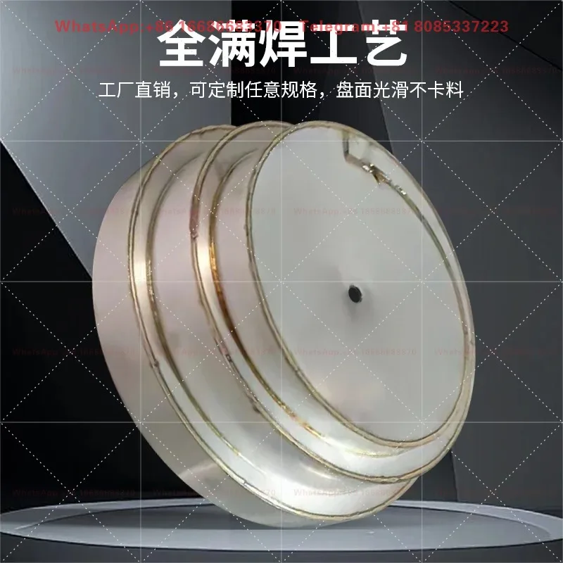 Spiral Sorting Screening Vibrating Disc Hopper, 201 Stainless Steel Small Feeding Machine Bucket