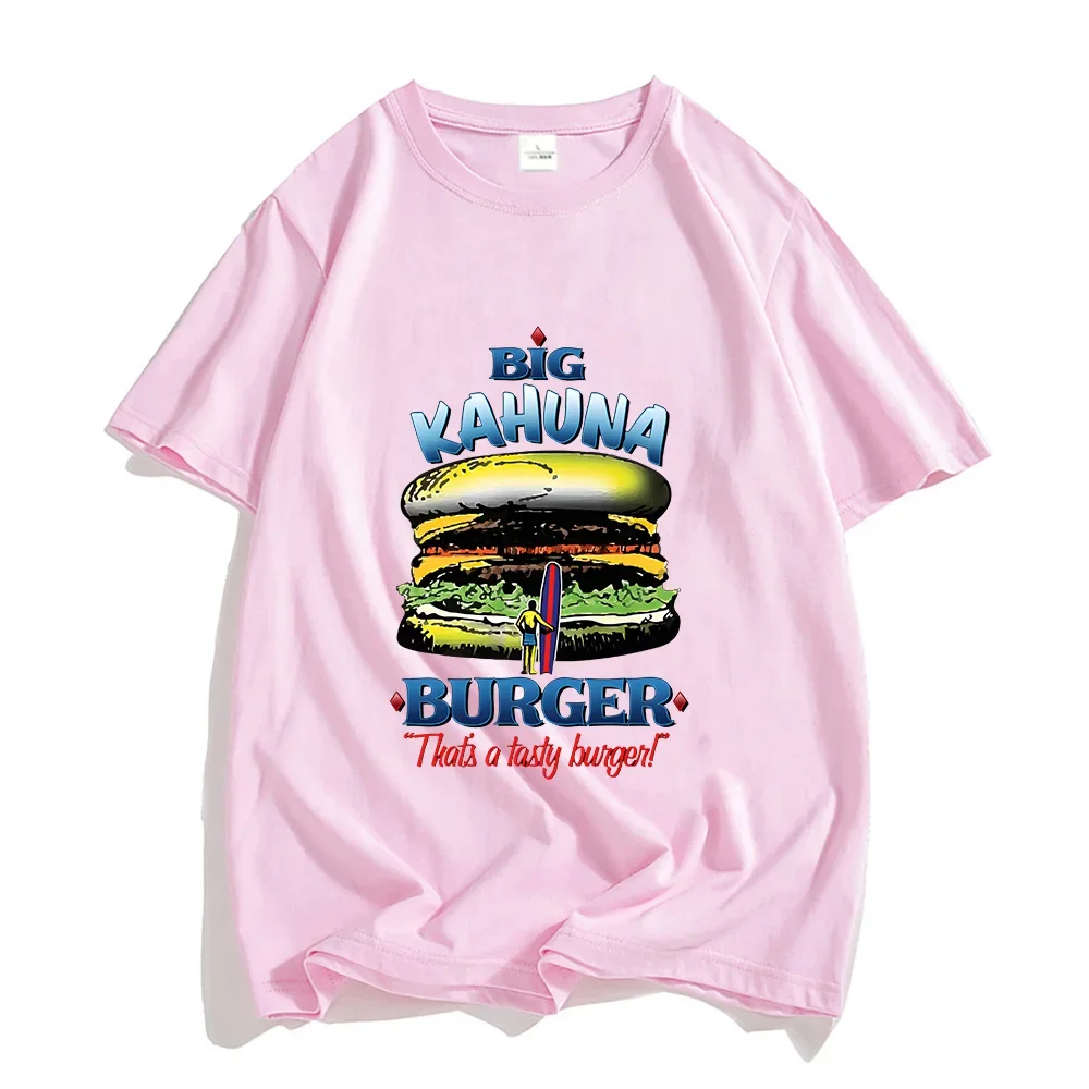 The Big Kahuna Burger Figure Silhouette T-shirts 100% Cotton Female Unisex Originality Tees Casual Summer Short Sleeve TShirts