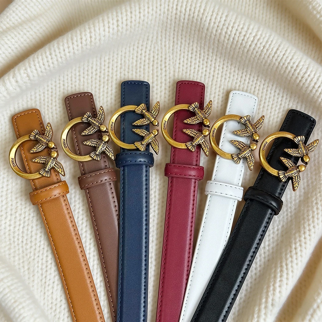 حزام نسائي عصري ذو ملمس مميز - إكسسوارات جينز متعددة الاستخدامات