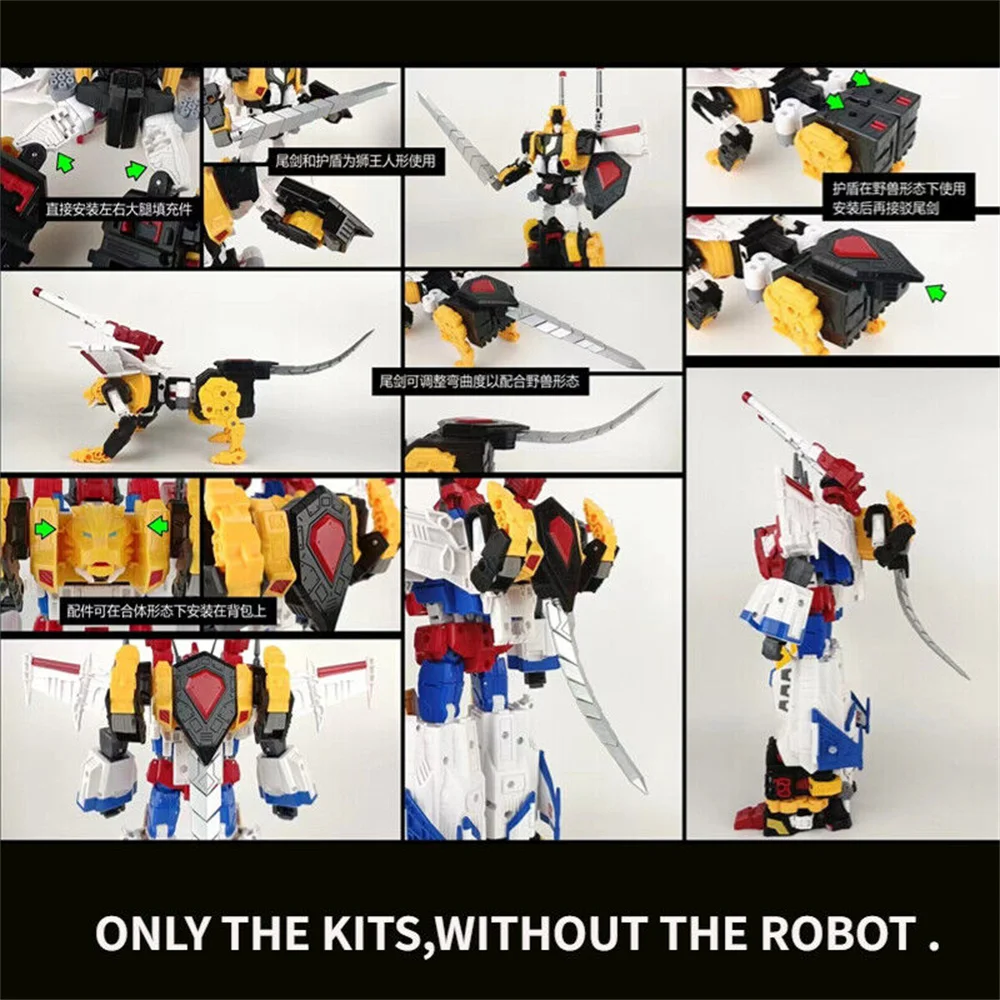 Shockwave Lab SL-170 Filler Shield Tail Upgrade Kit per Victory Leo Star Saber Action Figure accessori