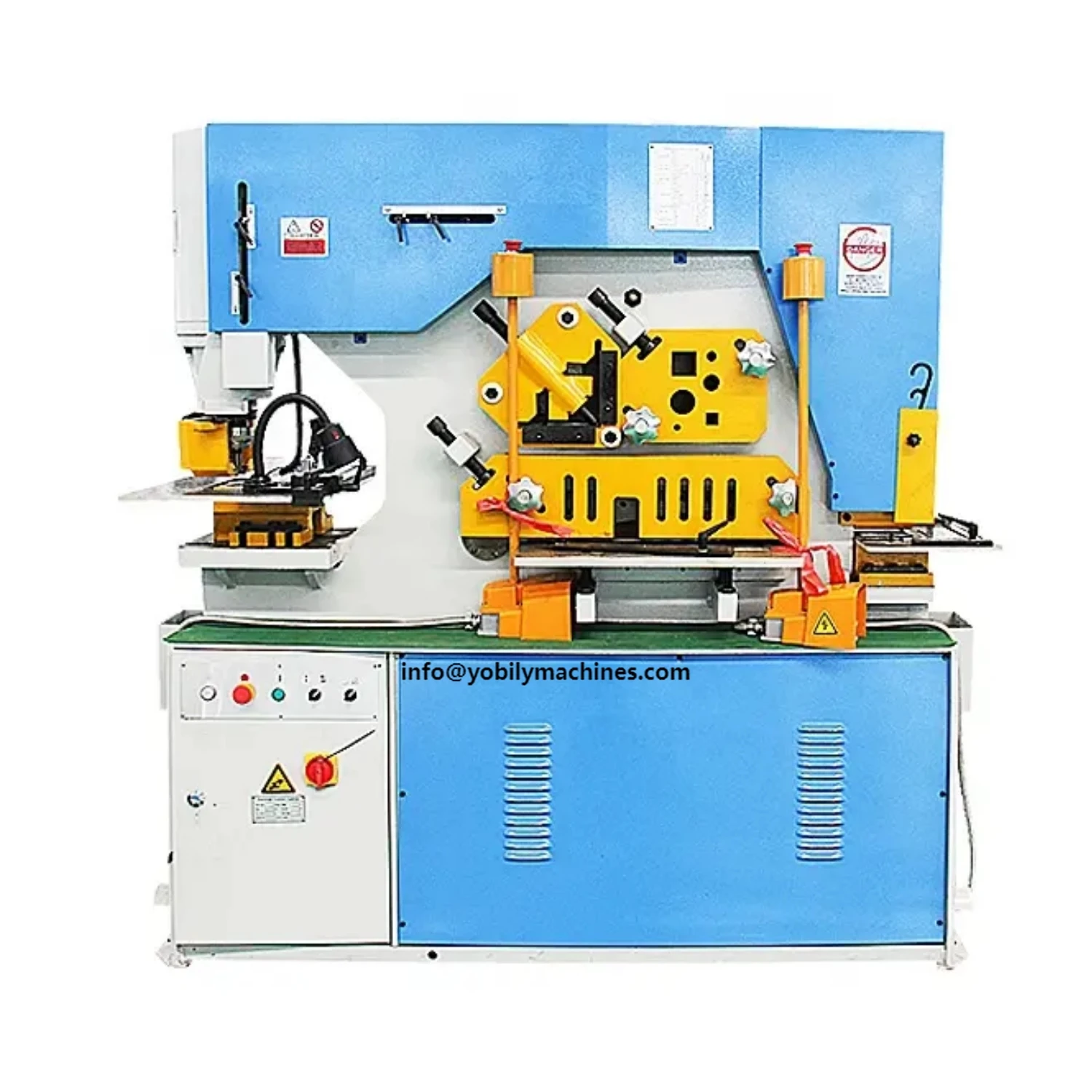 Hydraulic Q34Y-16 Sheet Metal Cutting Punching Iron Worker Machine