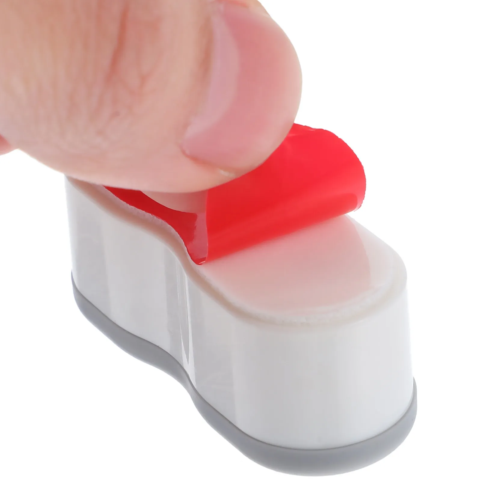 4Pcs Toilet Seat Bumper Pads Universal Fit for All Standard Seats Cushioning Buffer Silent Operation Non-Slip Surface Urine