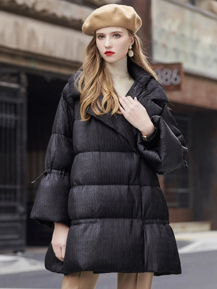 Designer Patty 2022 Thickened Coat Temperament Fashion Coat Winter Fashion Goose Down Coat Women's Mid length