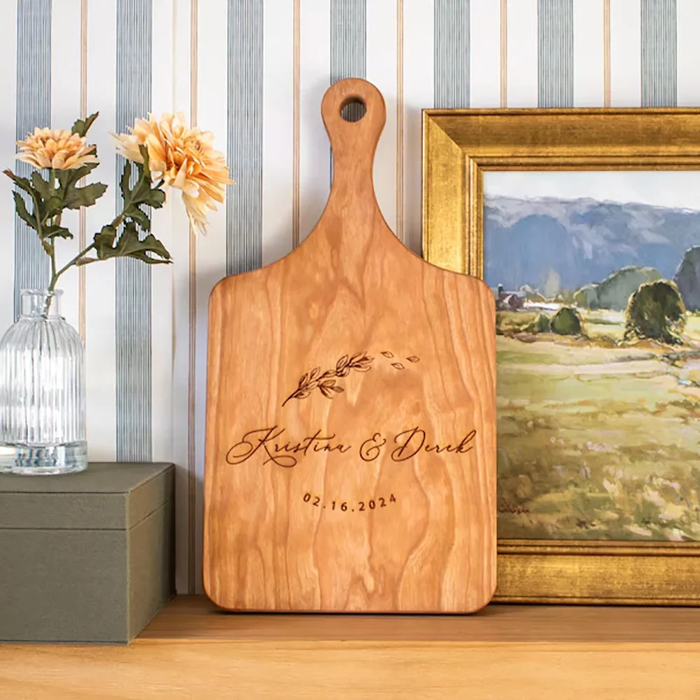 Personalized Cutting Board Charcuterie Board Wedding Gift Engagement Bridal Shower Gift Housewarming Gift Newlywed Kitchen Decor