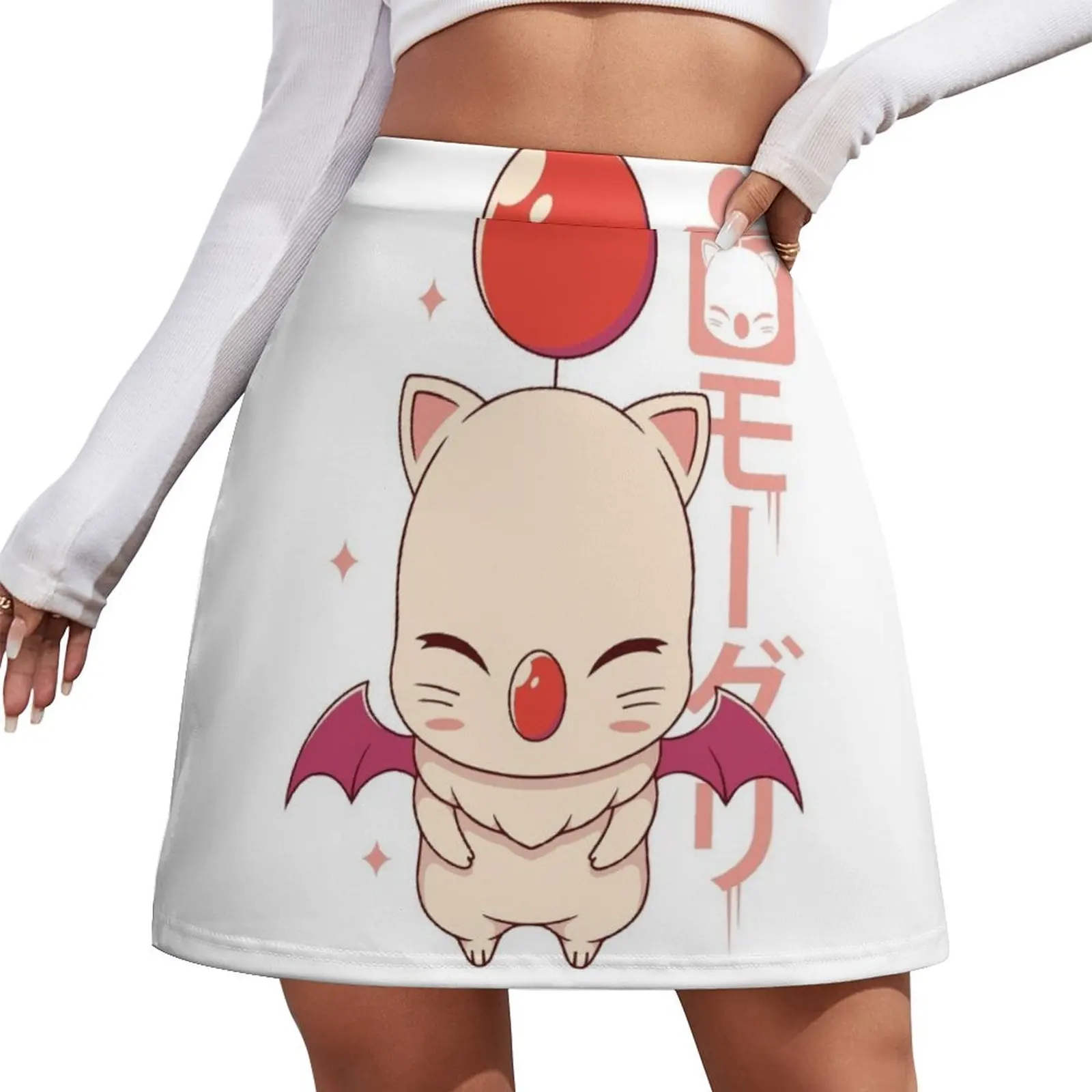 

Moogle Kupo! Mini Skirt skirts for womens dresses summer woman 2026 clothes for woman Skort for women Mini Skirt