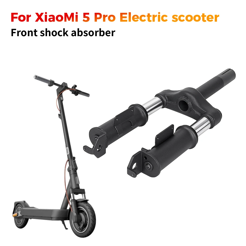 Scooter Front Assembly Electric Scooter Front Fork For Smooth Off-road Riding Reinforced Shock Absorption Anti-vibration Design