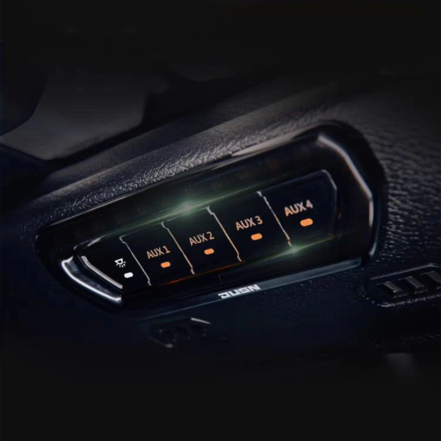 

Switch Integration Black With LED Lighting Kit for Jeep Wrangler JL 2018+,JT Gladiator 2020+ LANTSUN JL1306