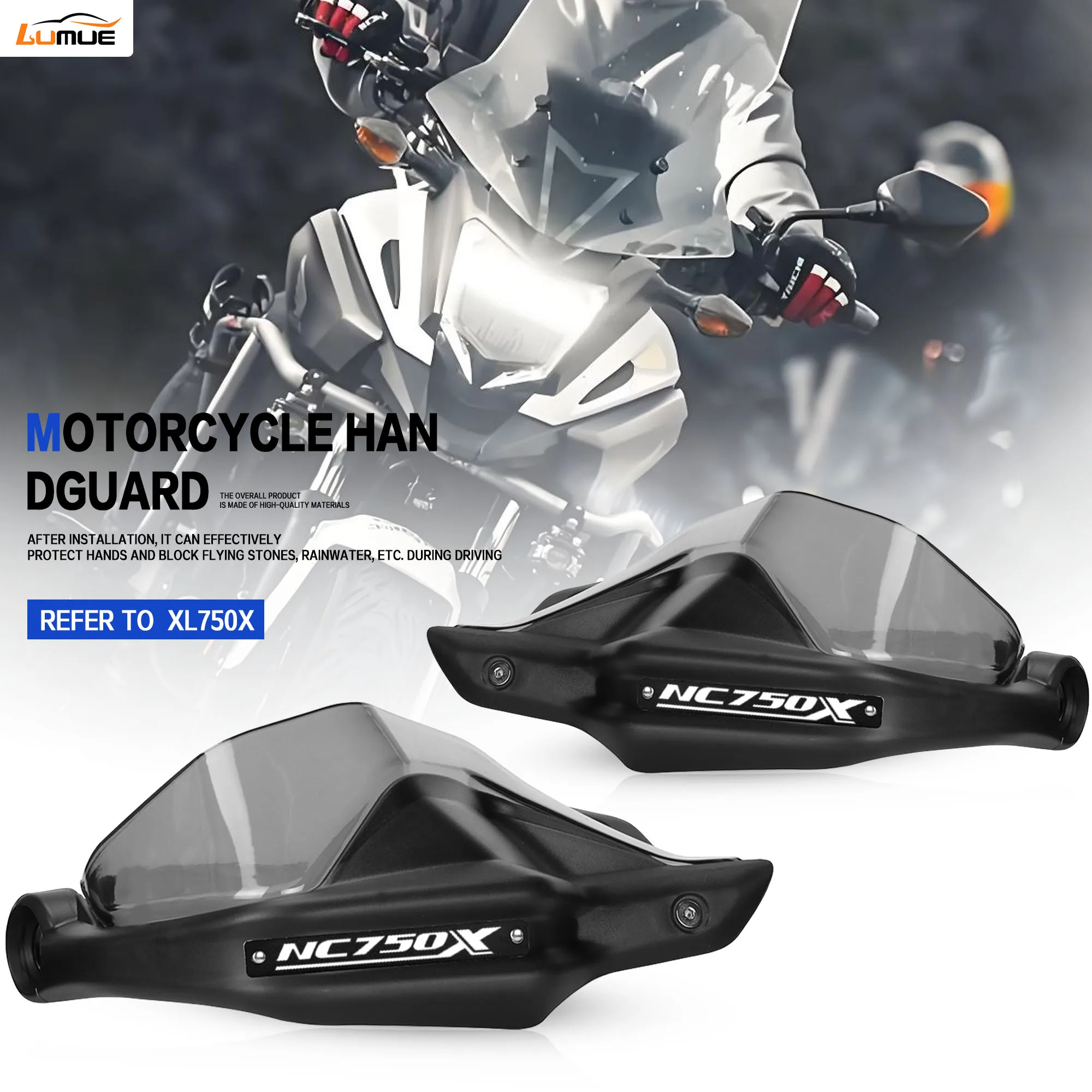

For HONDA NC750X 2023-2026 NC750X MT DCT Motorcycle Handguards Handlebar Guards Windshiel Protective Cover Lever Protectors