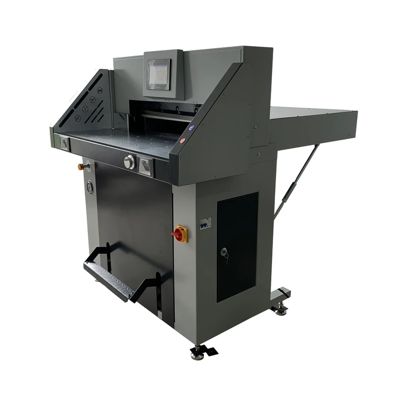Automatic industrial knife type paper cutting machine, professional high-precision printing, finishing and cutting machine R7208