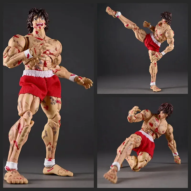 

1/12 Son Of Ogre Baki Hanma Baki Venue Эксклюзивная версия Фигурки Настольный орнамент Кукла Мальчик Игрушка-сюрприз Подарок Коллекционная