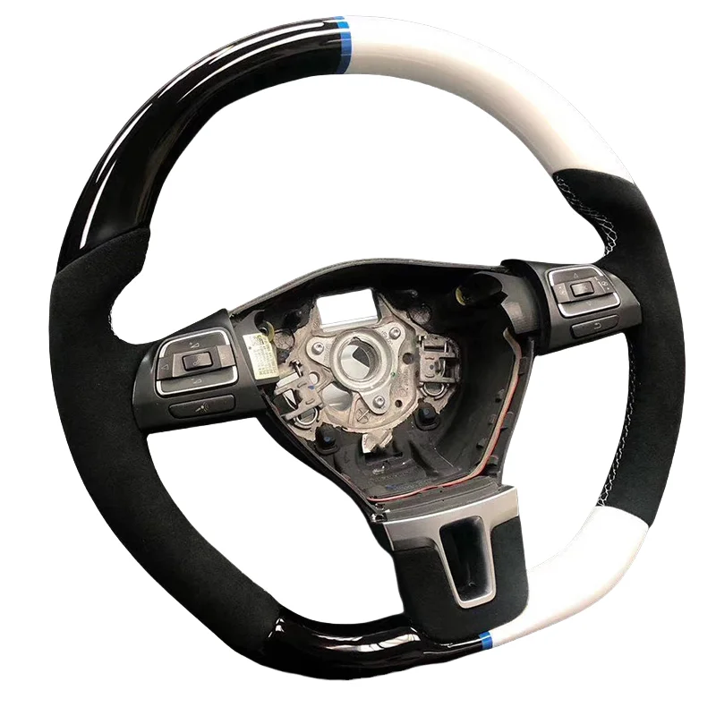 

Suitable for Scirocco Golf Sagitar Magotan Real Carbon Fiber Modified Steering Wheel Processing and Modification