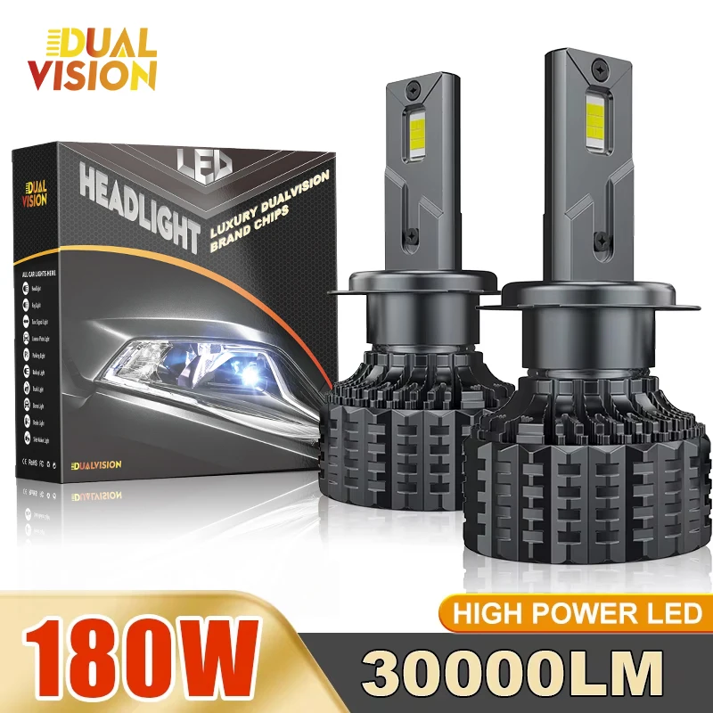 oH7 Led Canbus H4 Led Headlights H1 H3 H11 H13 Car lights H8 H9 9005 HB3 9006 HB4 9012 HIR2  Auto Fog Lights 3000K 4300K 6000K