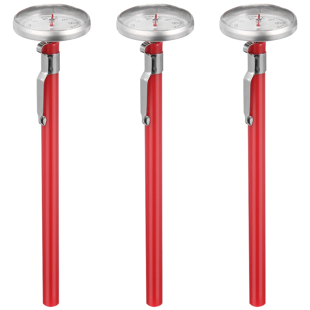 

3Pcs Dashboard Mechanical Thermometer - Air Conditioning Temperature Gauge for Car Interior with Sleek Design and Long Term