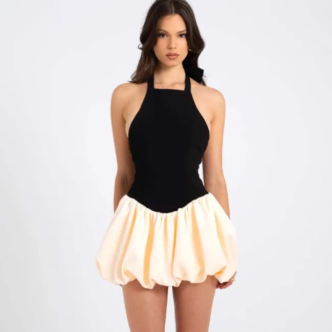 

Summer Sexy Birthday Par Pleated Slimming Bal Dr High Waist Svel Floral Print Gown for Women Trendy Sle