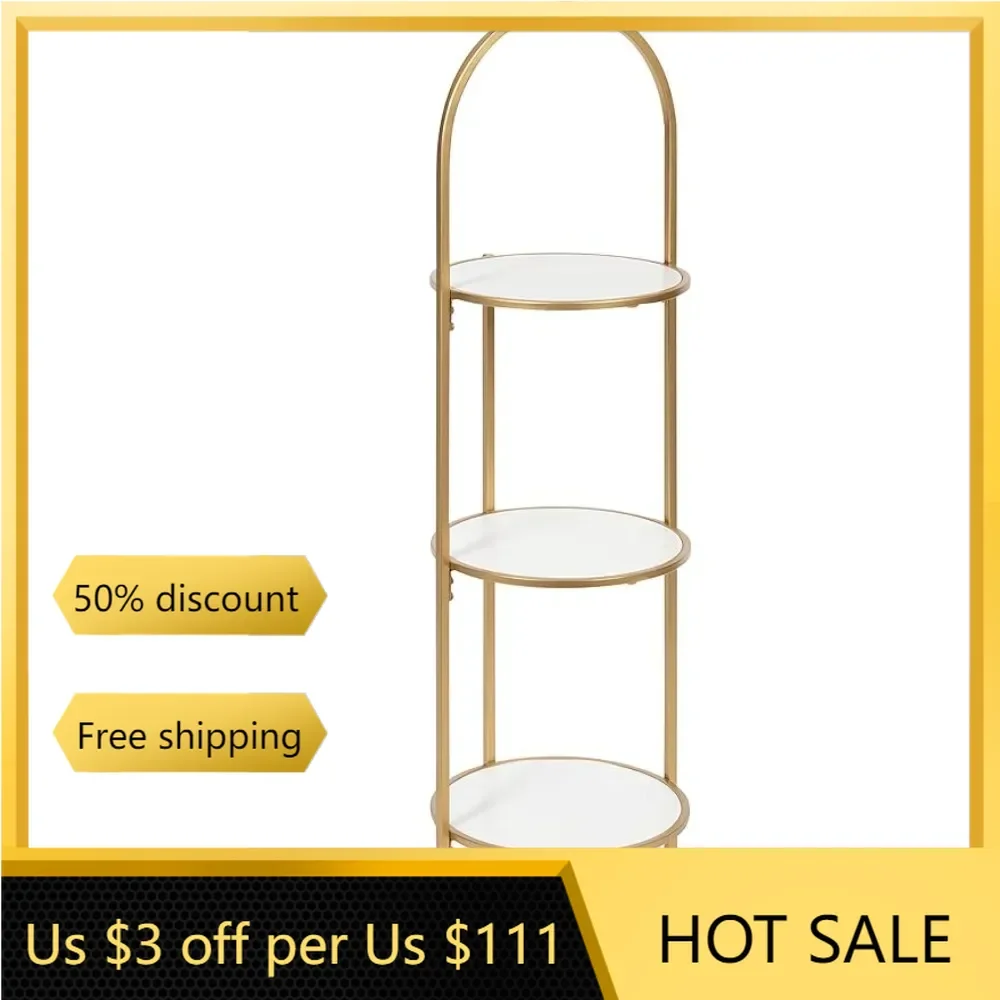 

Modern 3-Tier Pedestal Plant Stand With Three Round Platforms for Contemporary Decor and Small Spaces Freight Free Flowers