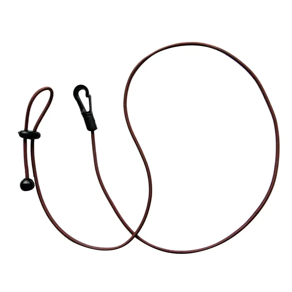 Kayak Paddle Leash Elastic Rubber Band Minimalist Design Fishing Rod Lanyard Kayaking Accessories for Fishing Kayaks