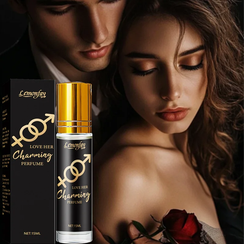 Lemonfay Love Her Charming Perfume Roll-On for Men Pheromone Cologne Long Lasting Fragrance 15ml for Dating view 3