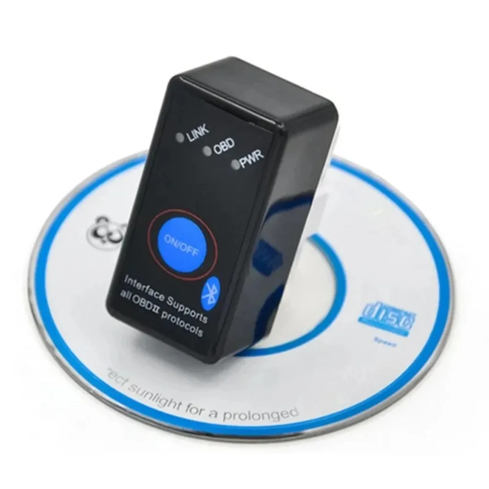 NEW Bluetooth ELM327 Switch V1.5 On/Off Button OBD2 Car Diagnostic Tool Multi-Languages For OBDII Protocols Diagnostic tool