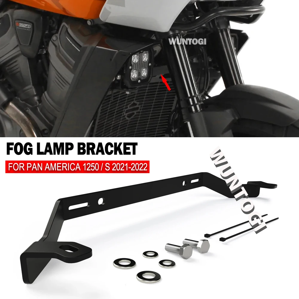 Motorcycle Fog Lights Brackets LED Lights Bracket Auxiliary Lights For PAN AMERICA 1250 S PA1250 PA1250S PAN AMERICA1250