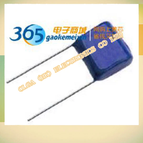 Metallized polyester film CBB capacitor 225 j 2.2 UF / 100 v 10 mm spacing between the two