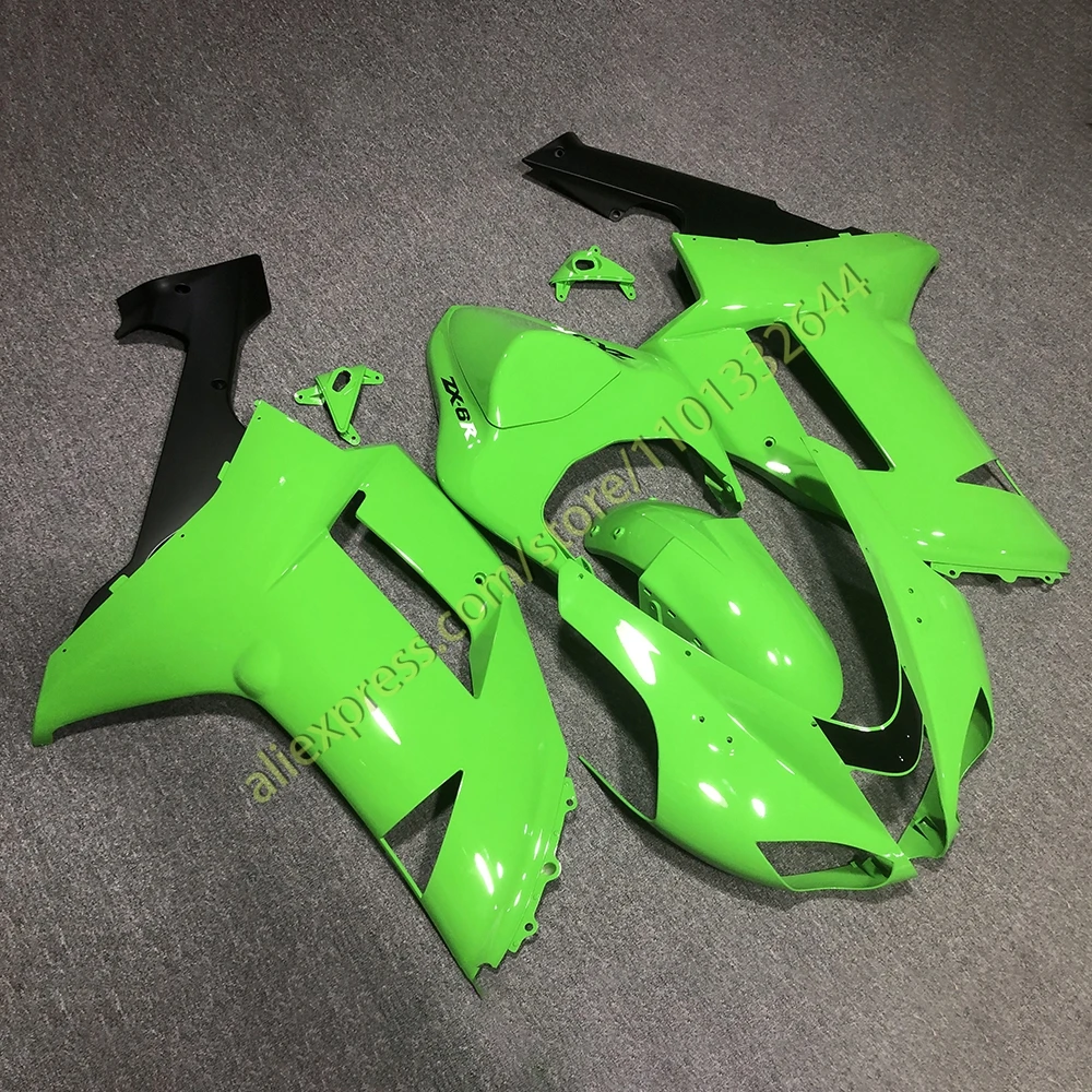 For Kawasaki ZX6R 2007 2008 ABS Plastic Fairing Set ZX-6R 07 08 Motorcycle Accessories Fairings Cover Parts Kit view 4