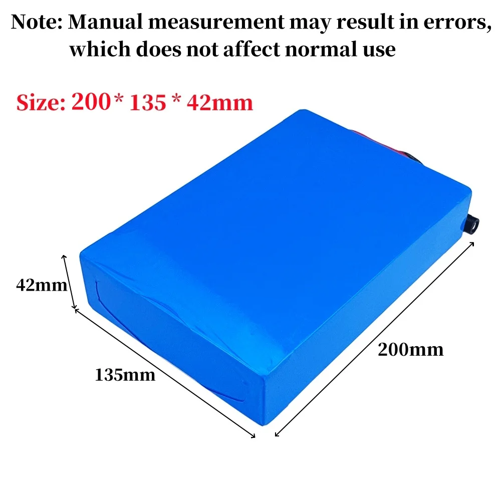 10S4P 36V 10400mAh Lithium-ion Battery Pack Suitable for Bicycles, Cars, and Electric Scooters,with Built-in BMS