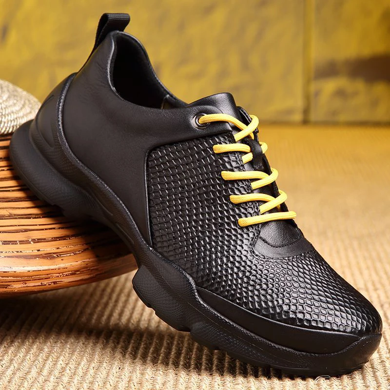 

Fashion Trend Genuine Leather Shoes Men Famous Luxury Original Sneakers Street Sport Trekking Outdoor Hiking Climbing Replica