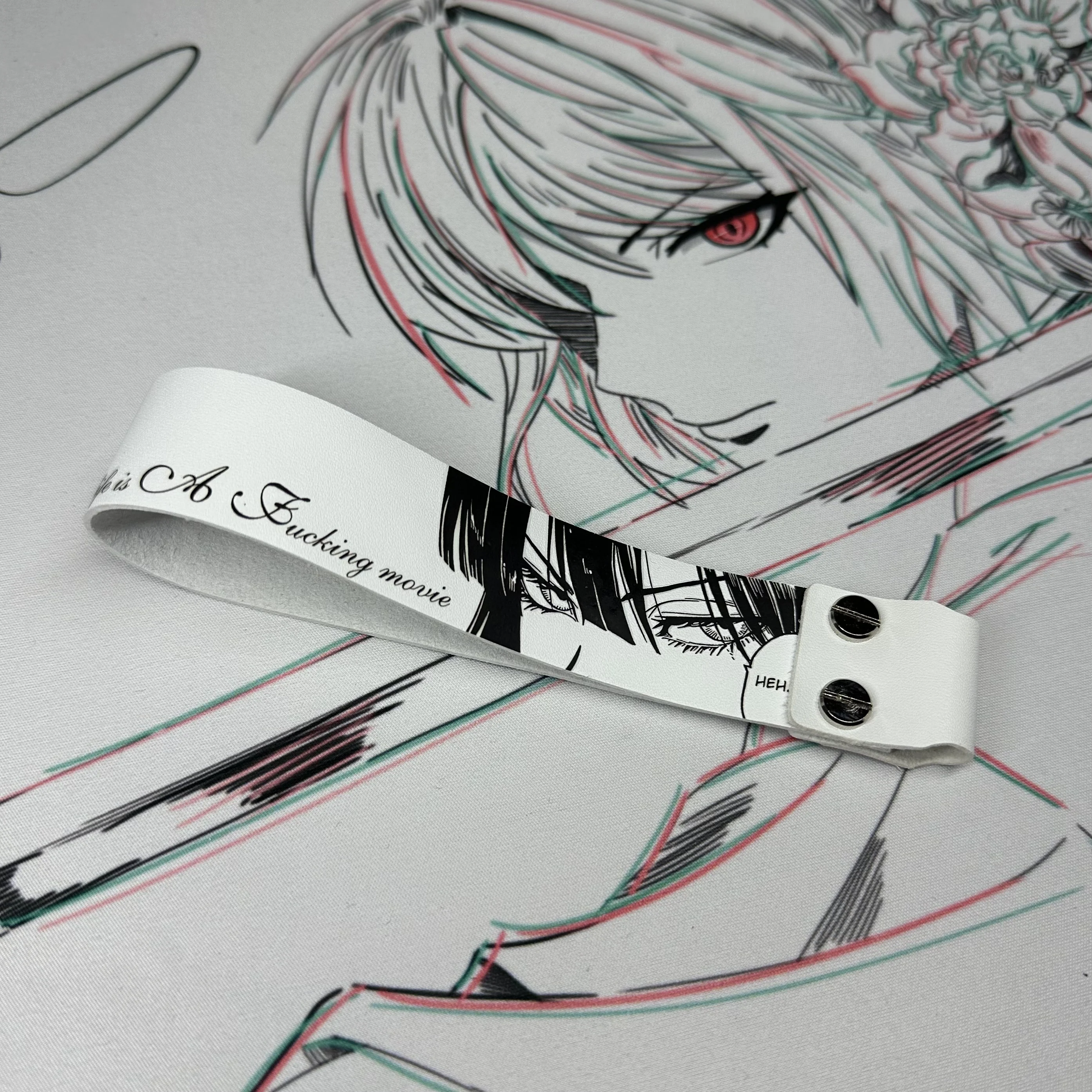 Fubuki Keyboard Ribbon Customized Personalize Pattern Logo Wooting Keyboard Strap for Decor Accessory Hero68 Wooting MADLions