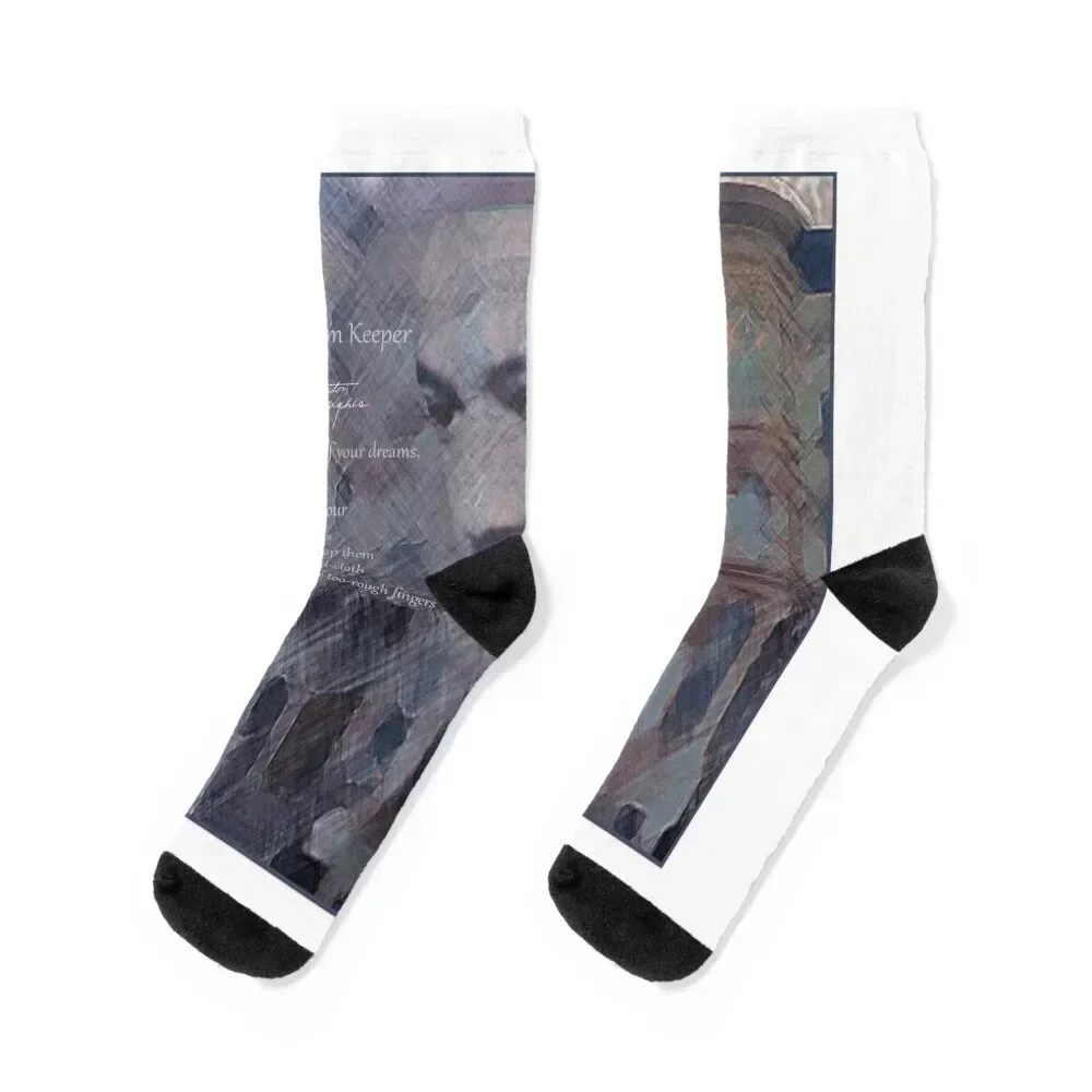 Langston Hughes: The Dream Keeper Socks رجل جديد في هدية مضحكة ملونة جوارب نسائية للرجال