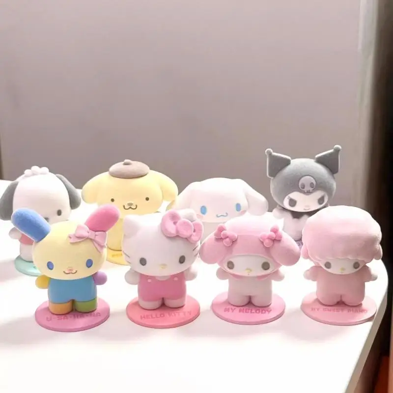 مرحبا كيتي كورومي يتدفقون لعبة دمية مغناطيسية لطيف الكرتون الشكل سطح المكتب زخرفة هدية عيد ميلاد هدية عيد الميلاد #4